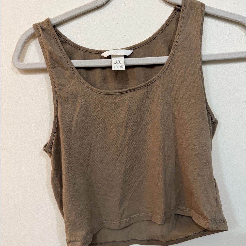 H&M Taupe Tank Top